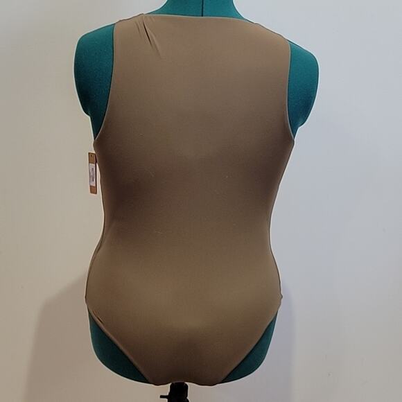 SKIMS Fits Everybody High Neck Bodysuit in Oxide Sz 4X NWT - Picture 3 of 6